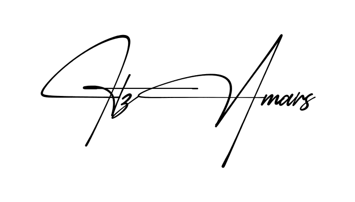 Itzamar S simple name signature style in English