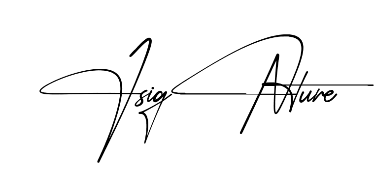 J Signature simple name signature style in English