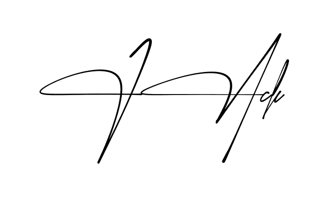Simple Jack signature style