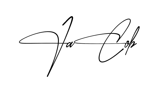 Simple Jacob signature style