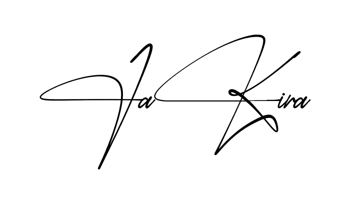 Jakira simple name signature style in English