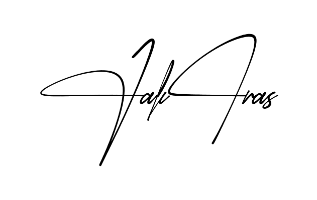 Jakira S simple name signature style in English