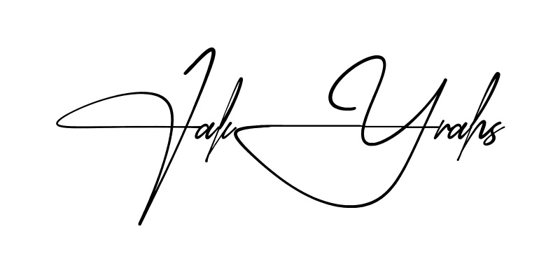 Jakyrah S simple name signature style in English