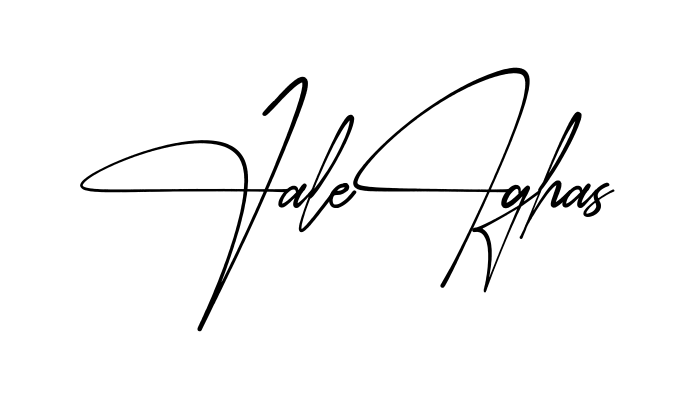 Jaleigha S simple name signature style in English