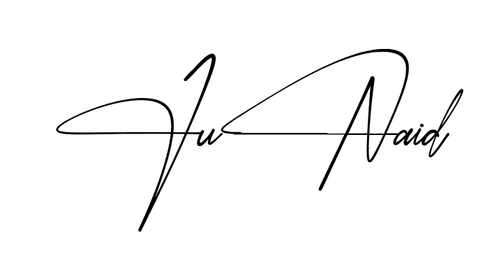 Simple Junaid signature style