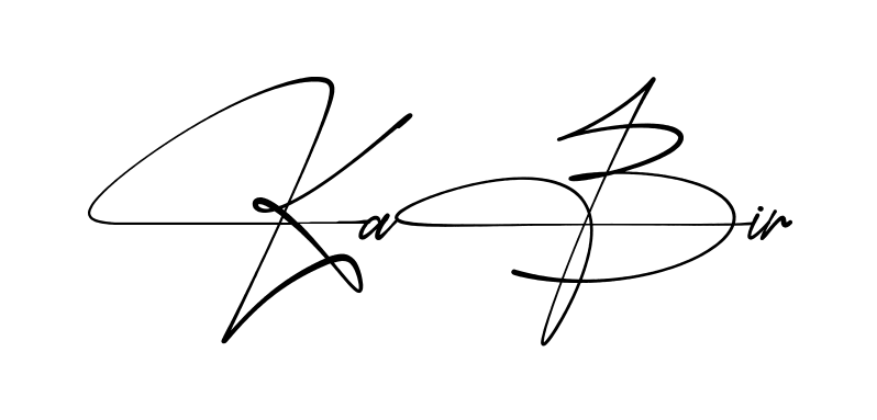 Simple Kabir signature style