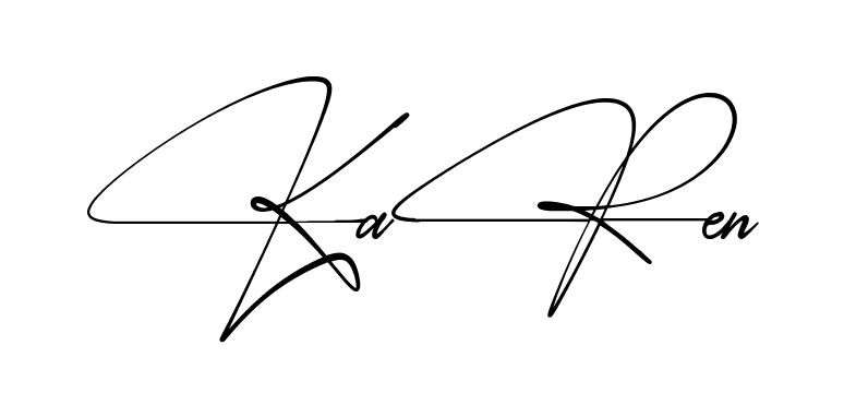Simple Karen signature style