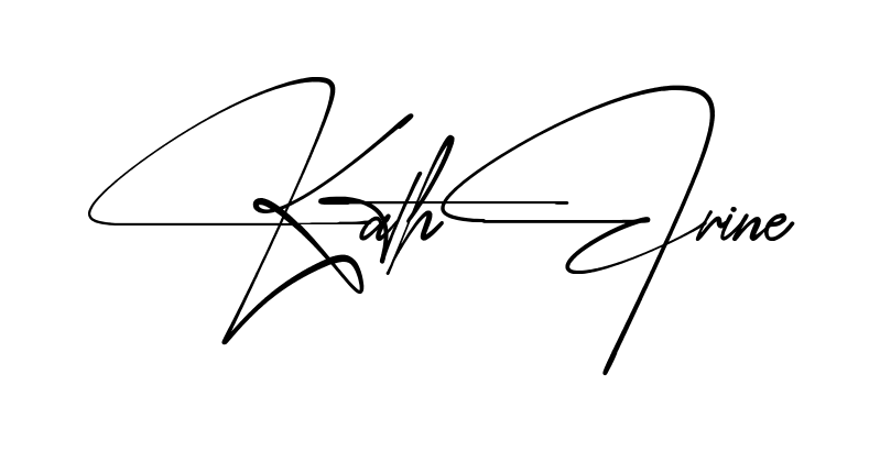 Simple Katherine signature style