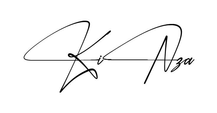 Simple Kinza signature style