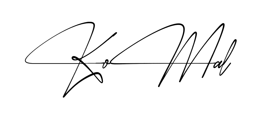 Simple Komal signature style