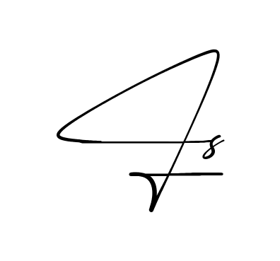 Ls simple name signature style in English