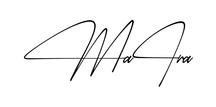 Simple Maira signature style