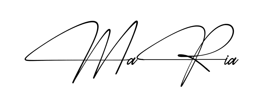 Simple Maria signature style