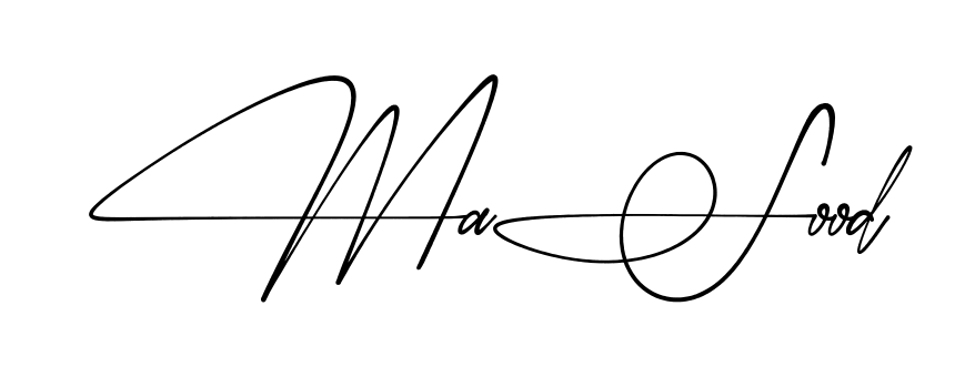 Simple Masood signature style