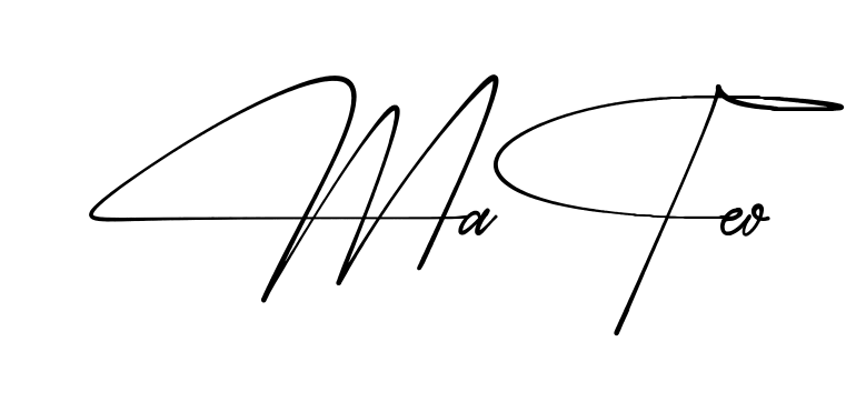 Simple Mateo signature style