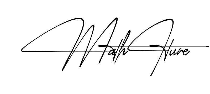 Mathis Signature simple name signature style in English