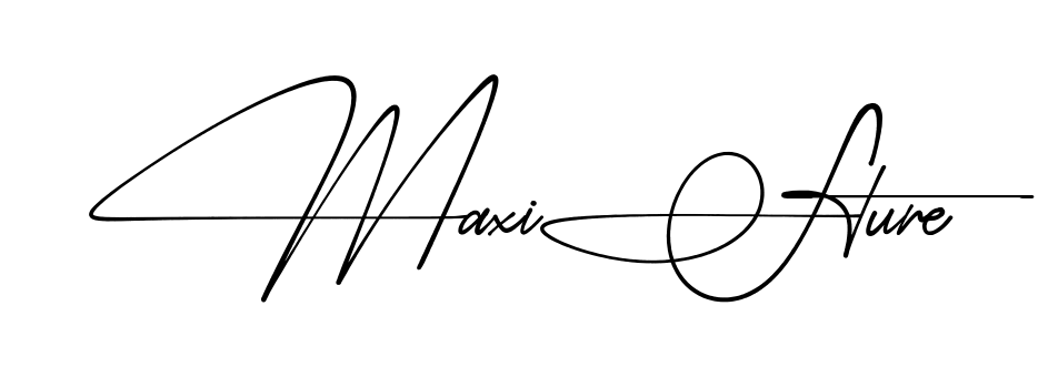 Maxi Signature simple name signature style in English