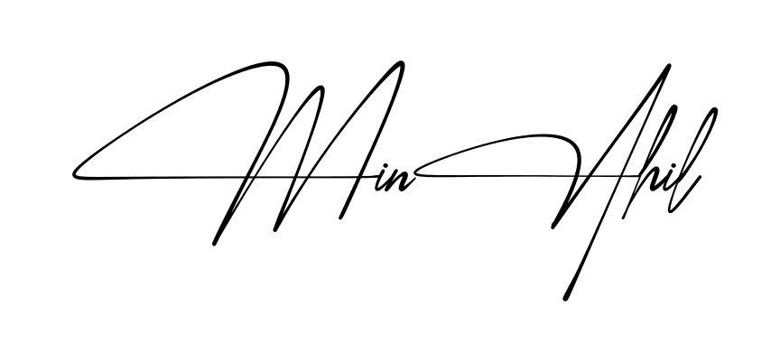 Simple Minahil signature style