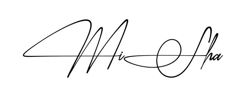 Simple Misha signature style