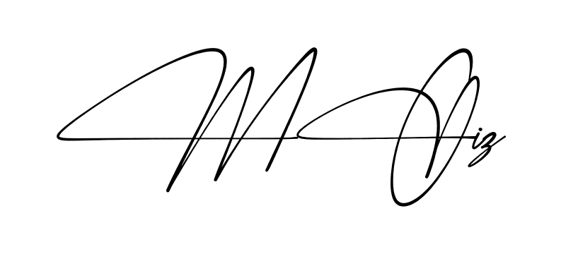 Simple Moiz signature style