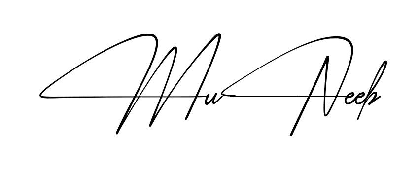 Simple Muneeb signature style
