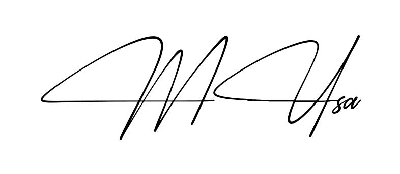 Simple Musa signature style