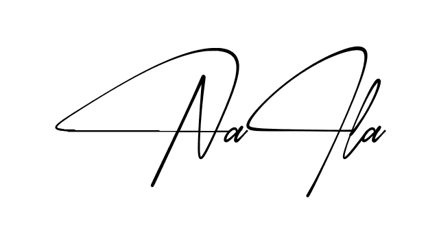 Simple Naila signature style