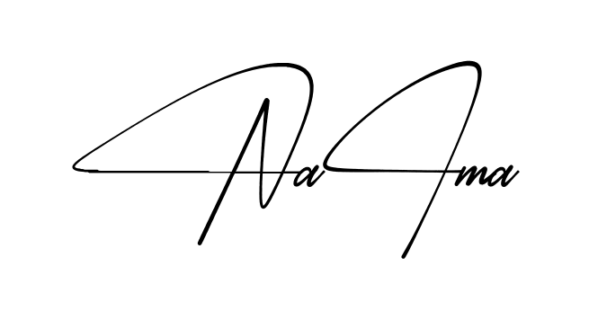 Simple Naima signature style