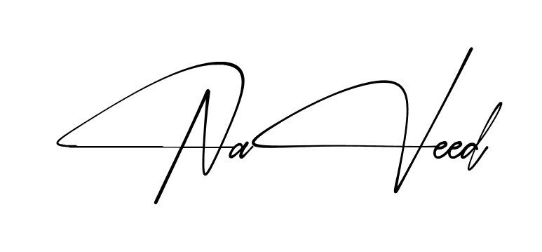 Simple Naveed signature style