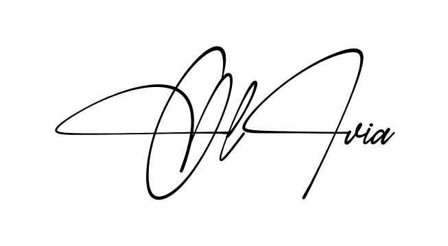 Simple Olivia signature style