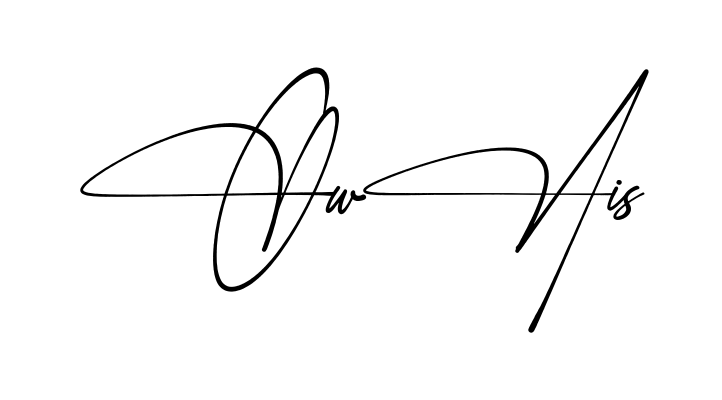 Simple Owais signature style