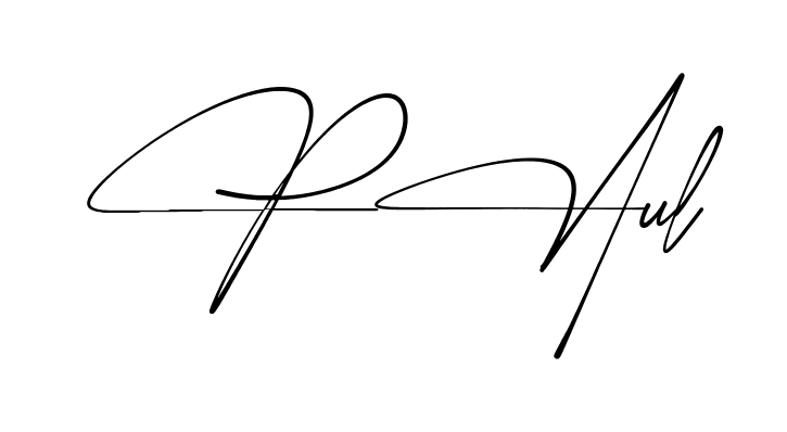 Simple Paul signature style