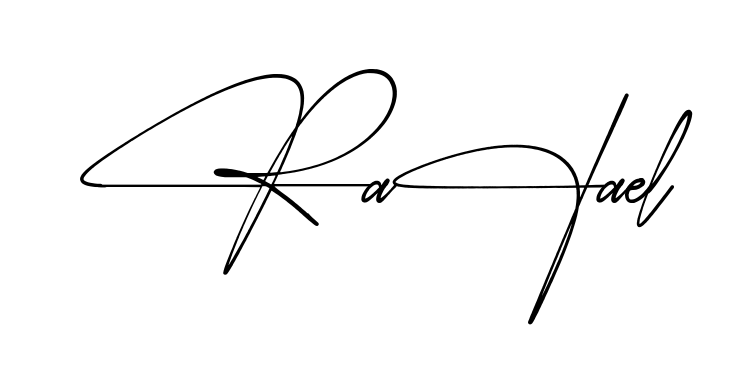 Simple Rafael signature style