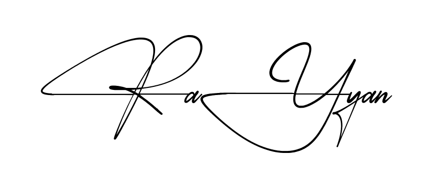 Simple Rayyan signature style
