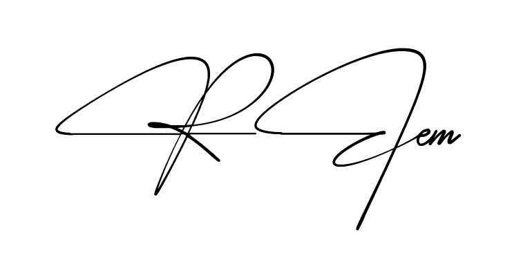 Simple Reem signature style