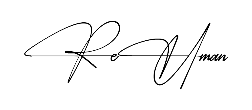 Simple Rehman signature style