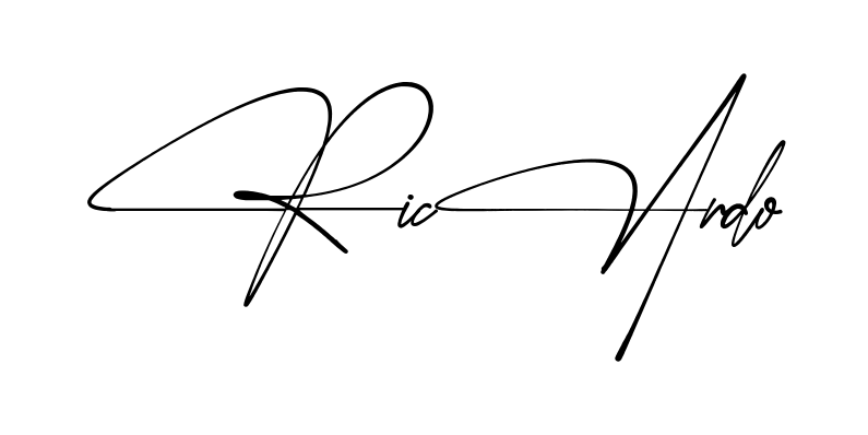 Simple Ricardo signature style