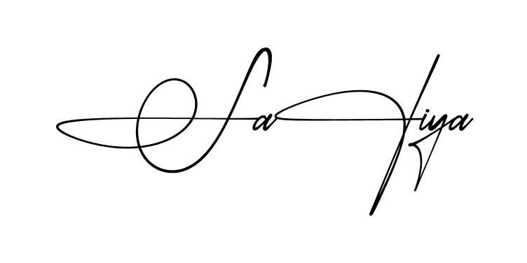 Simple Safiya signature style