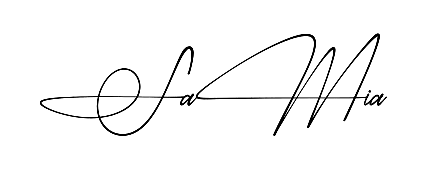 Simple Samia signature style