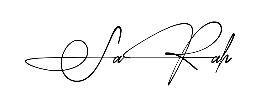 Simple Sarah signature style