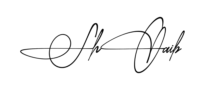 Simple Shoaib signature style