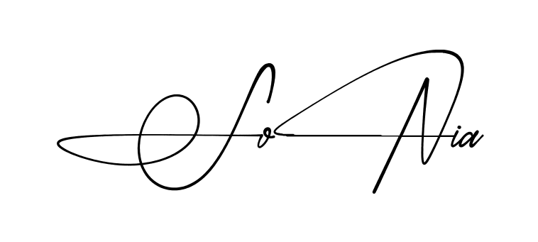 Simple Sonia signature style