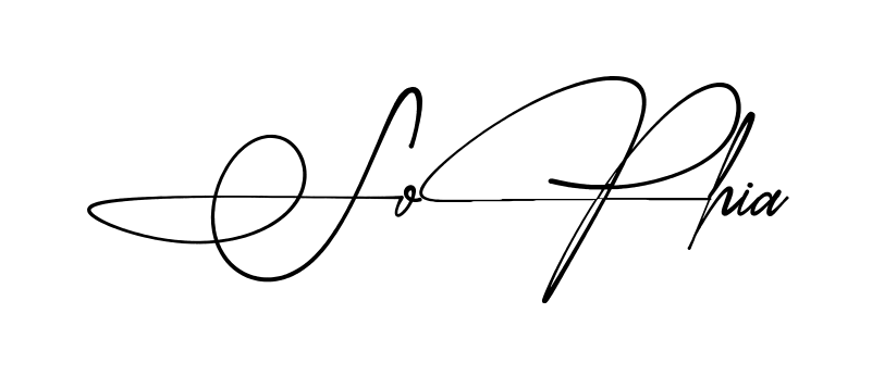 Simple Sophia signature style