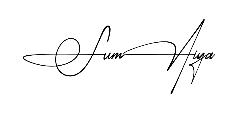 Simple Sumaiya signature style