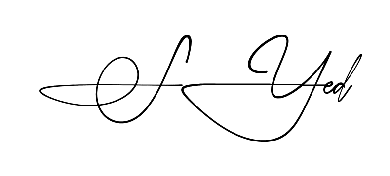 Simple Syed signature style
