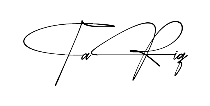 Simple Tariq signature style