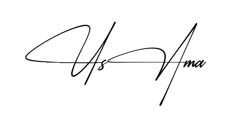 Simple Usama signature style