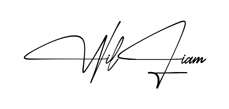 Simple William signature style