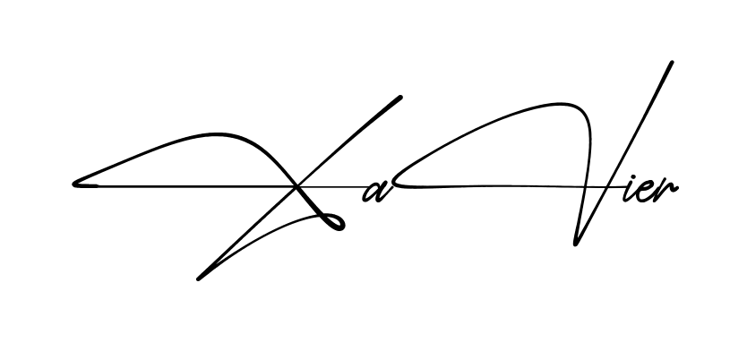 Simple Xavier signature style