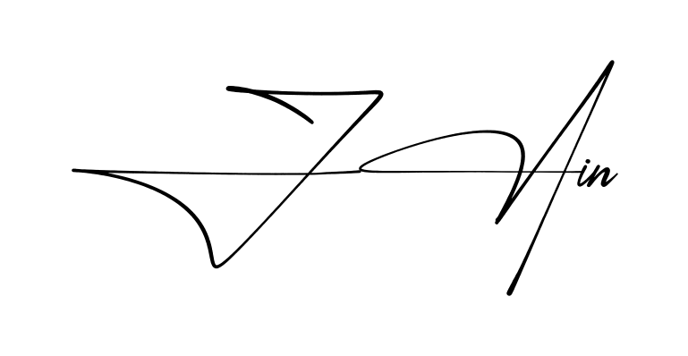Simple Zain signature style